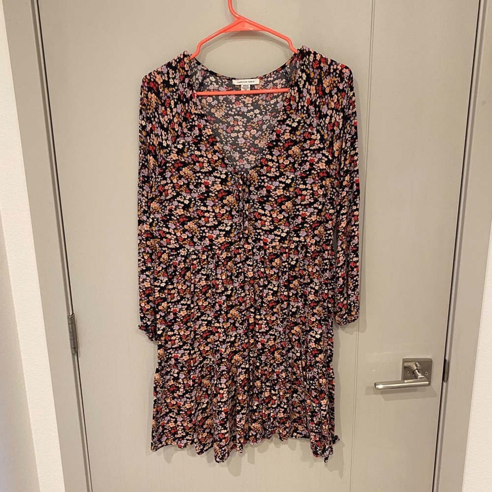 Floral Long Sleeve Dress